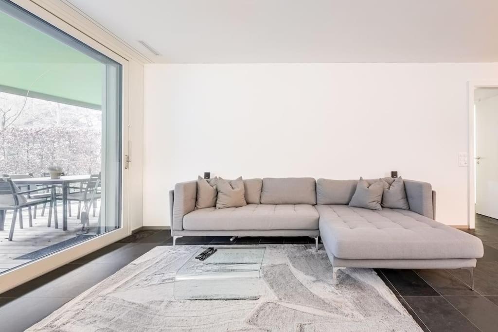 Luxus Wohnung Mit Garten Zürich Eksteriør billede